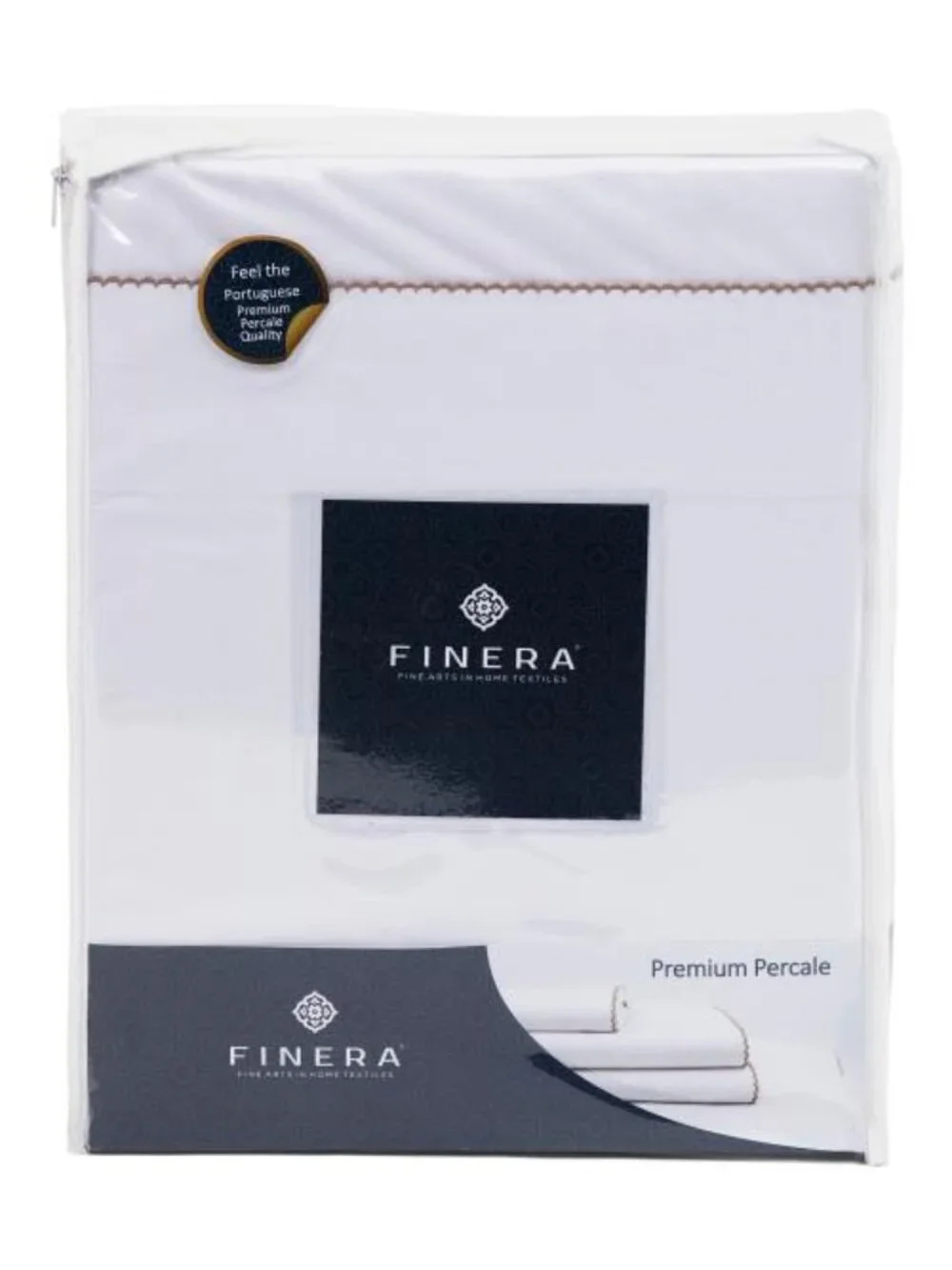 FINERA Made In Portugal 200tc Taupe Sheet Set